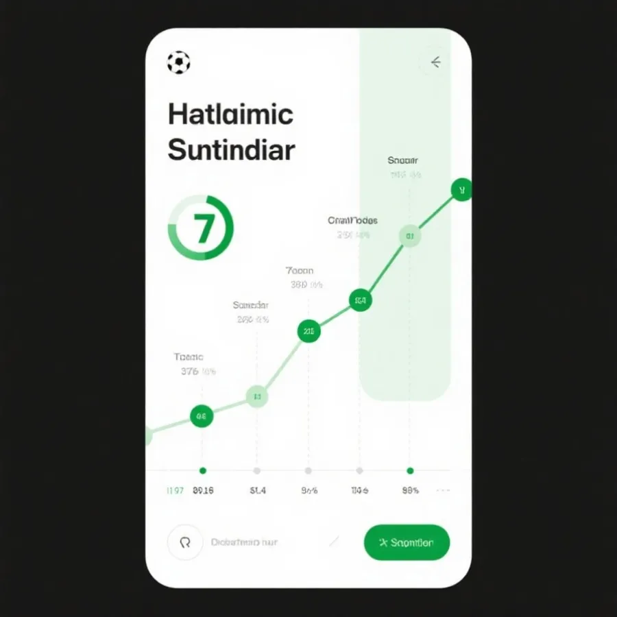 賽事事件時間線與統計示意圖