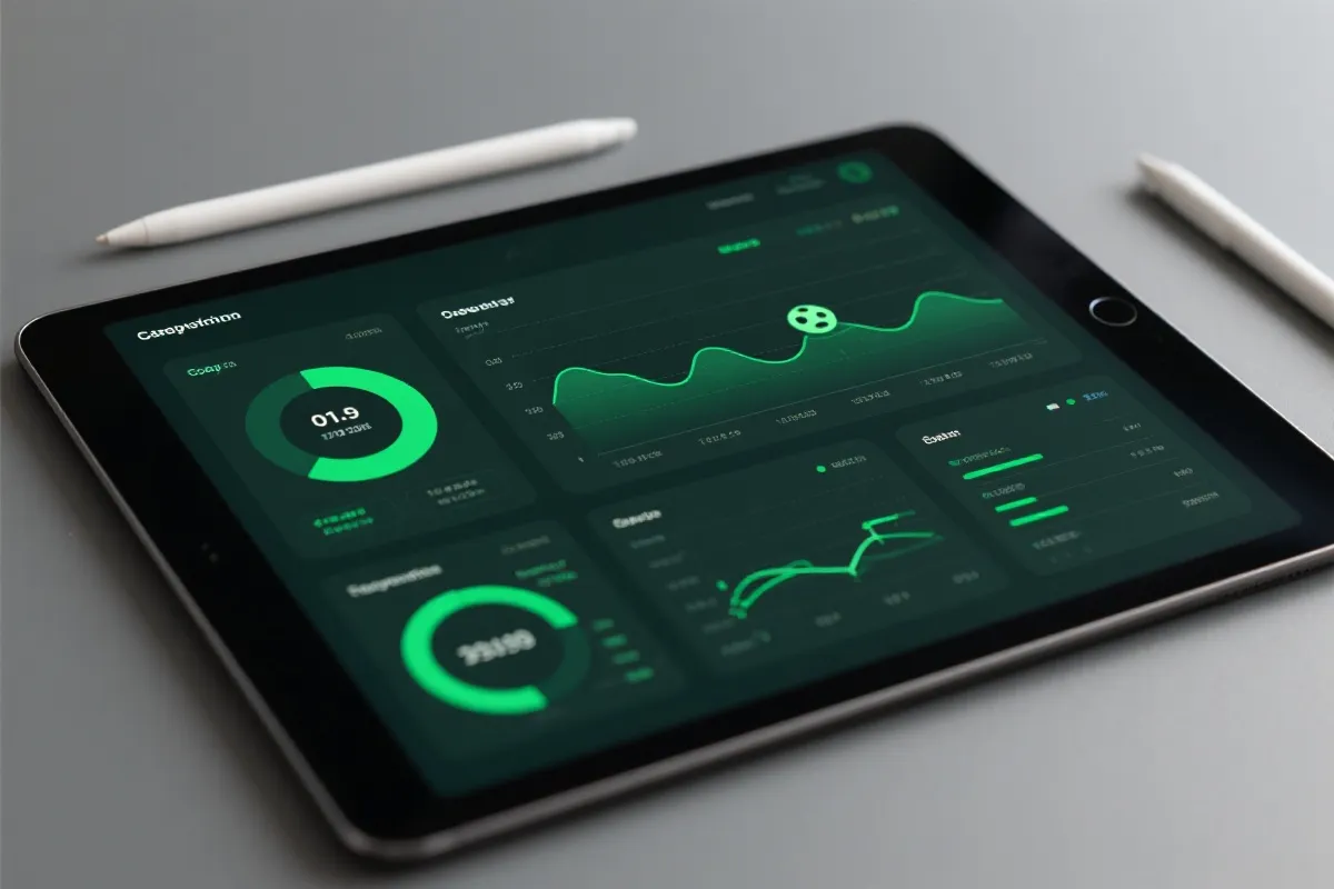 積分榜與數據視覺示意圖